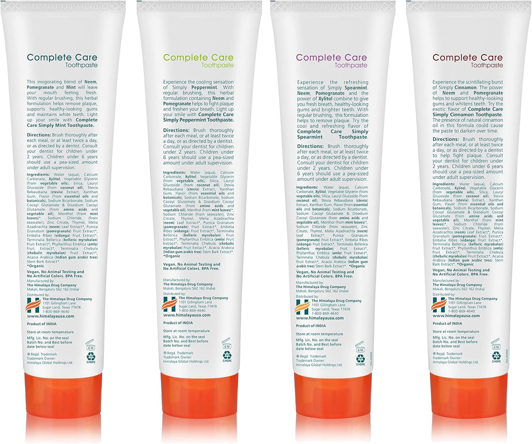 Himalaya Botanique Complete Care - Pasta de dientes, a base de hier...