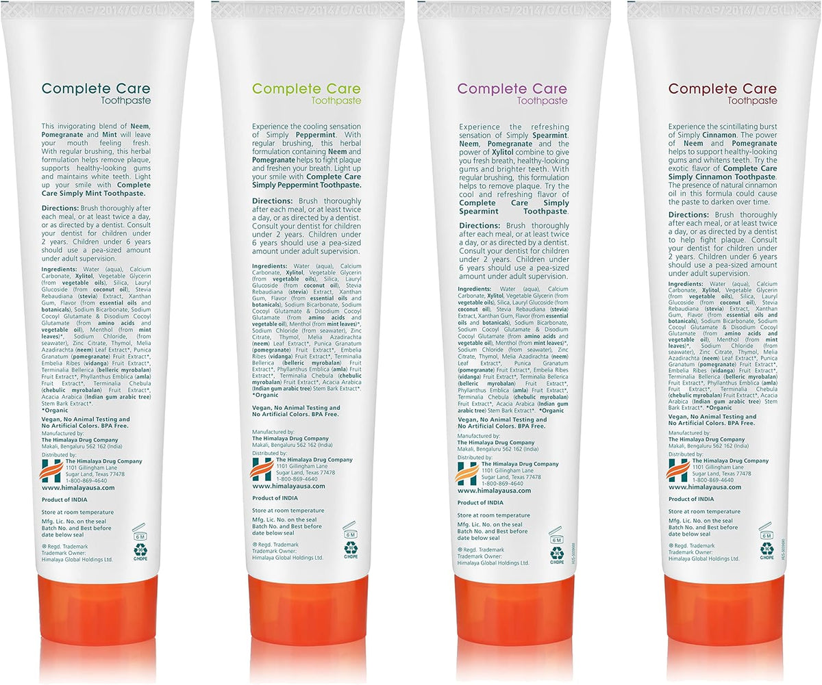 Himalaya Botanique Complete Care - Pasta de dientes, a base de hier...