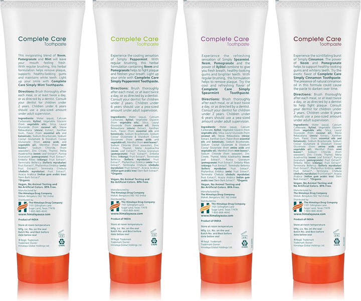 Himalaya Botanique Complete Care - Pasta de dientes, a base de hier...