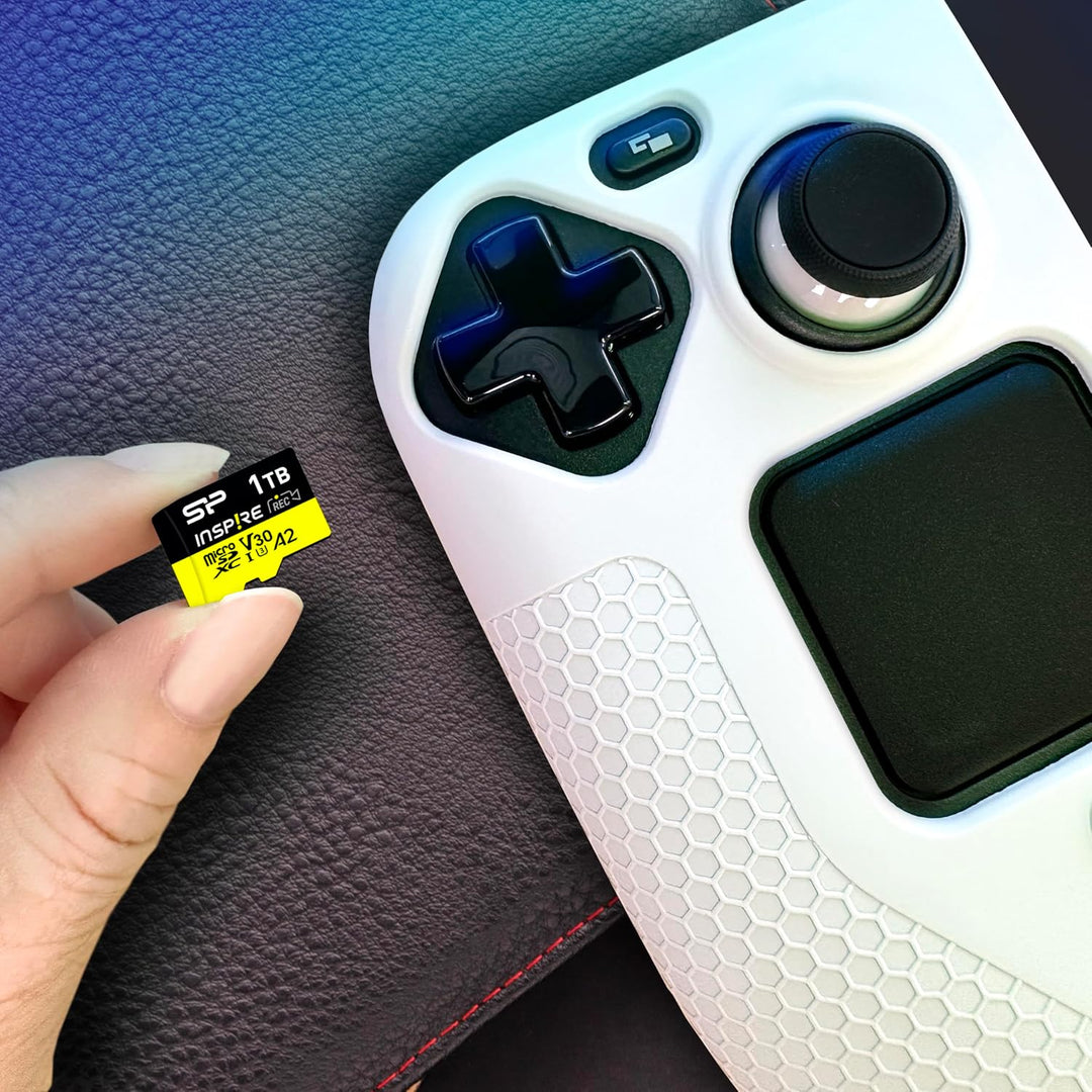 Silicon Power - Tarjeta de memoria Micro SDXC de 512 GB Inspire UHS...