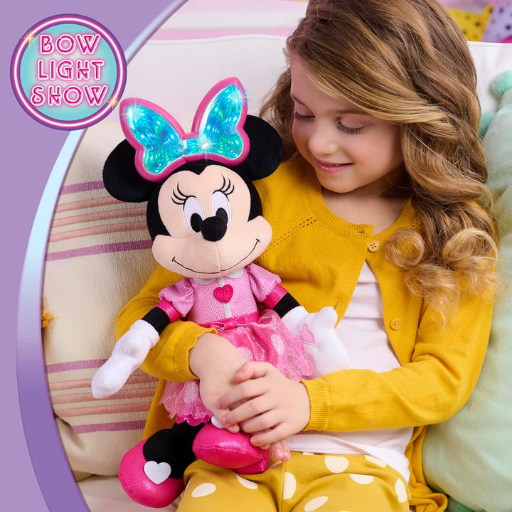 Disney Jr Colorfinity Minnie Mouse juguete de peluche