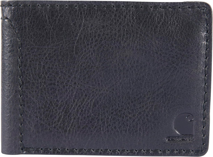 Carhartt Billetera plegable de piel pátina B0000400 para hombre