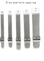 NZZXTO Correa de repuesto de acero inoxidable para relojes Skagen Bering, unisex, con tornillo, se ajusta a más tamaños