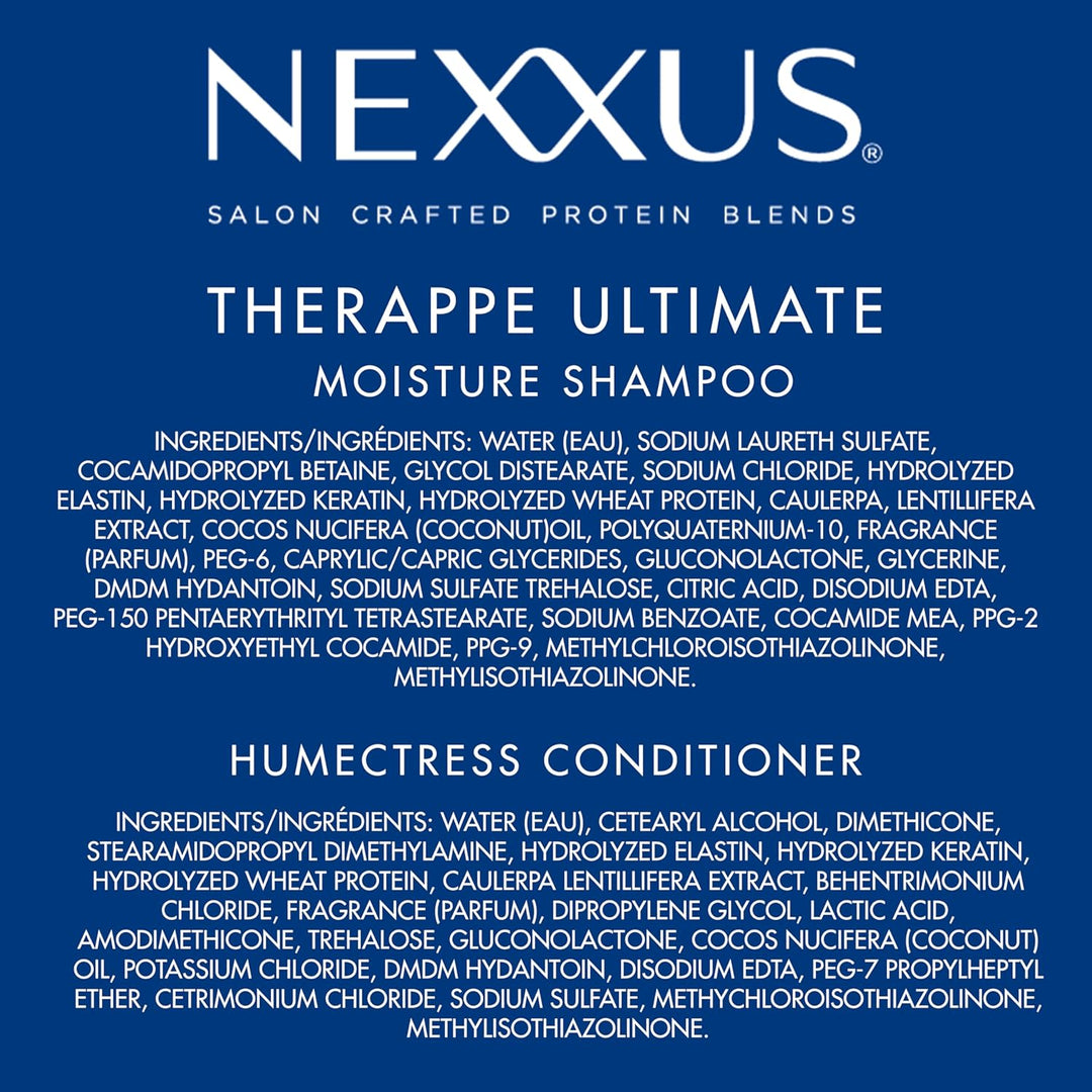 Nexxus Champú y acondicionador Therappe Humectress 2 unidades para...
