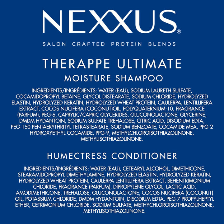 Nexxus Champú y acondicionador Therappe Humectress 2 unidades para...
