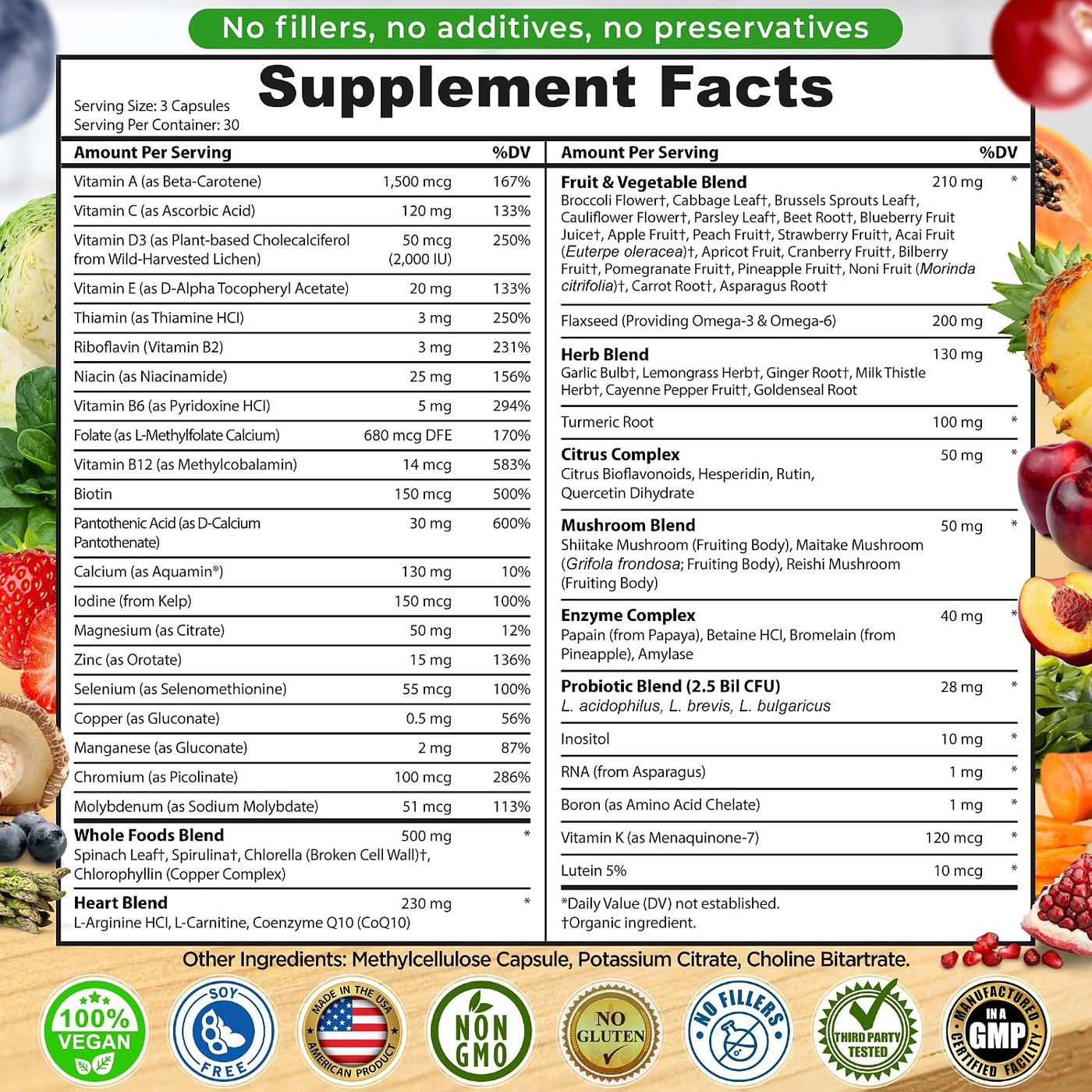Equilibrio hormonal vegano, apoyo inmunológico y apoyo antioxidante...