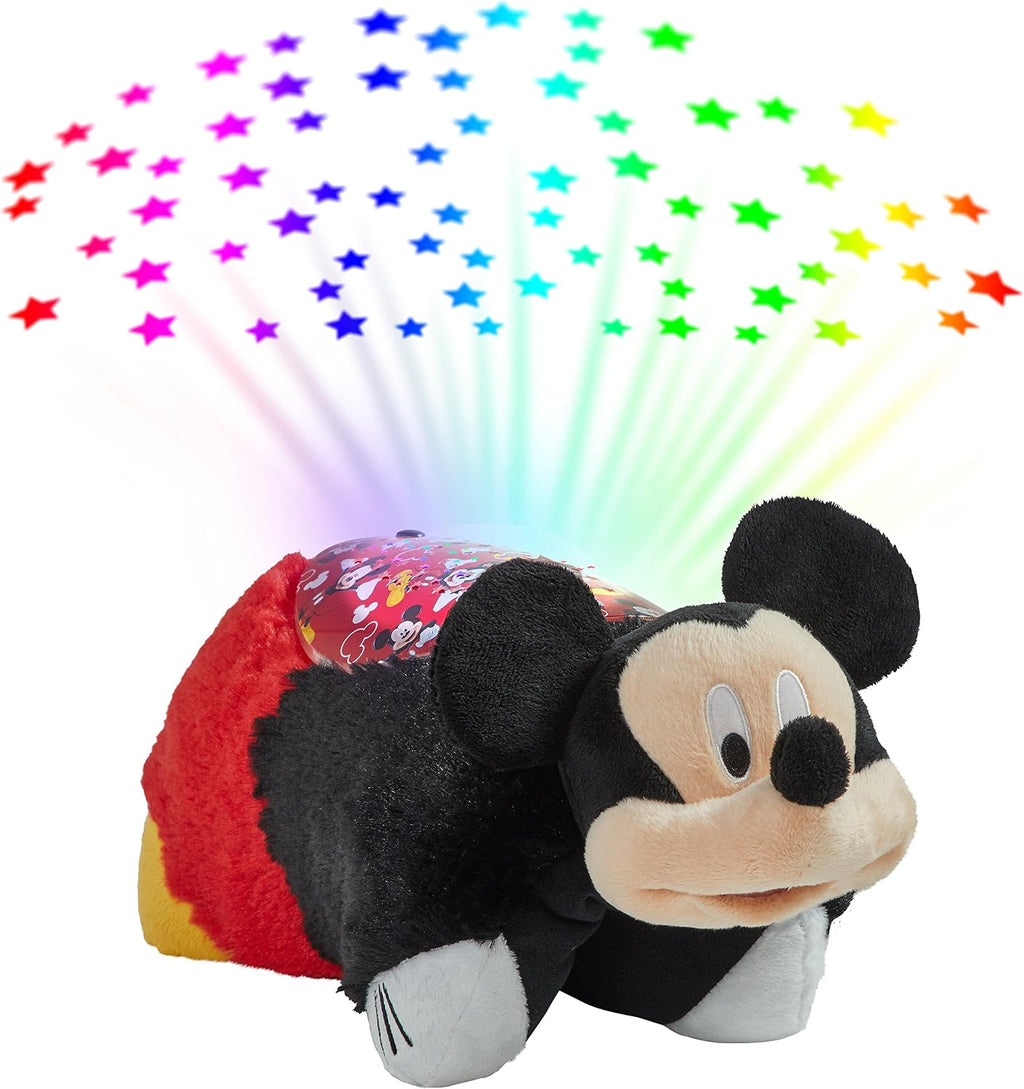 Pillow Pets Disney Mickey Mouse, 11" Sleeptime Lite