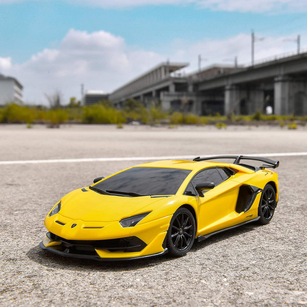 BEZGAR - Auto a control remoto Lambo a escala 1:24, automóvil de ju...