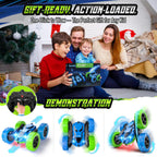 Hamdol Auto RC mejorado para niños, vehículo de acrobacias de doble