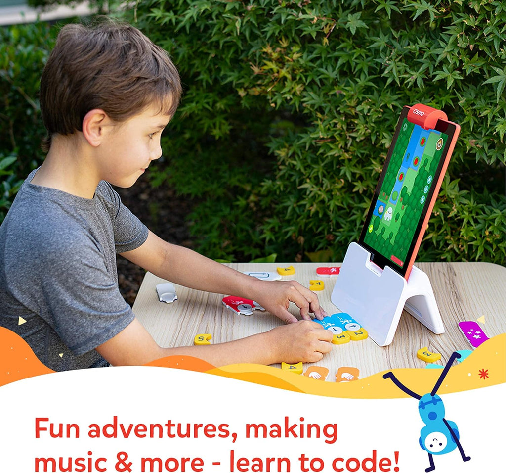 Osmo Paquete familiar de codificación, de 5 a 10 años, codificación para niños, 3 juegos, iPad/Fire
