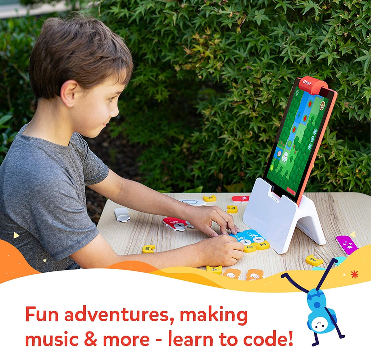 Osmo Paquete familiar de codificación, de 5 a 10 años, codificación para niños, 3 juegos, iPad/Fire