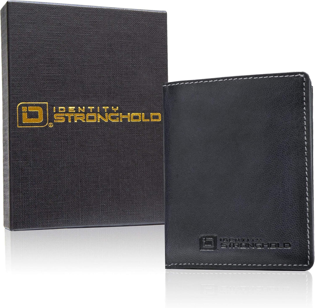 Cartera ID Stronghold - Billetera plegable con bloqueo RFID para ho...