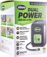 Slime 40052 Inflador de neumáticos, enchufe portátil para automóvil...