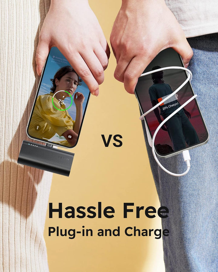 VEGER Cargador portátil, banco de energía USB C, paquete de batería...