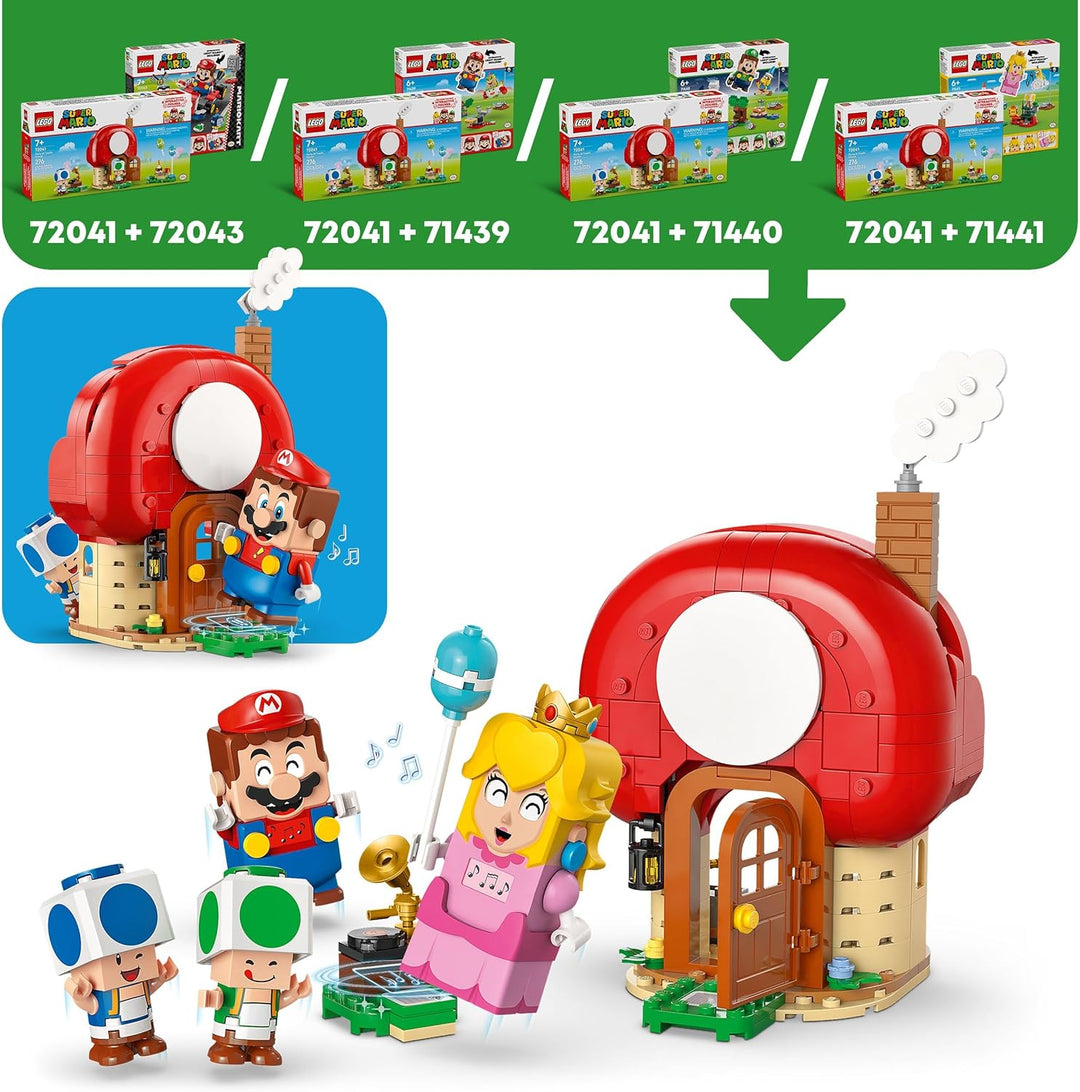 Lego Super Mario Kino Casa Casa Cumpleaños Juguete Regalo Bloque Ni...