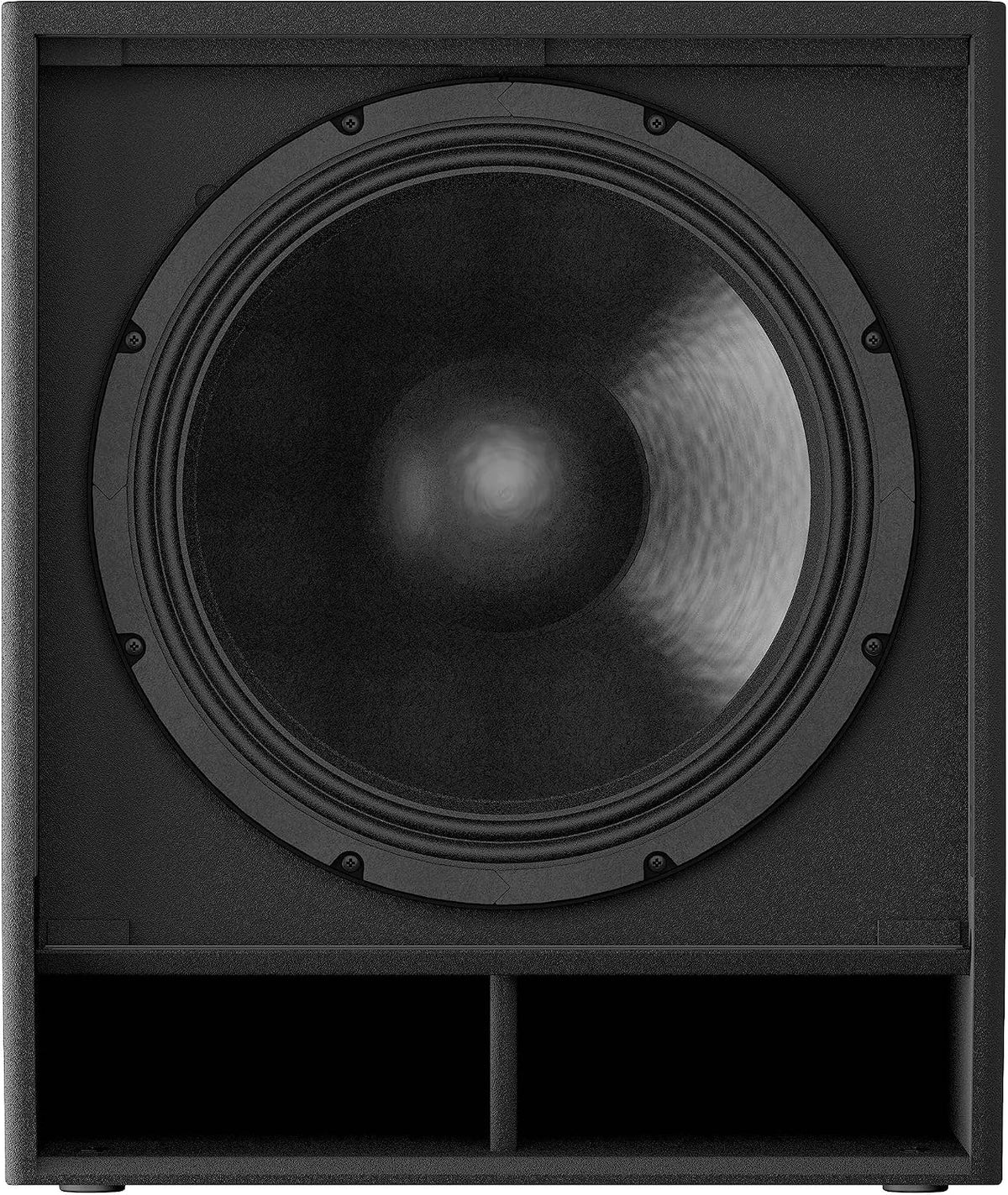 Yamaha DXS18XLF-D Subwoofer alimentado de 18 pulgadas y 1600 W con Dante