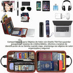 B01K02 - Bolso de hombro expandible 12.9 13 con compartimento para