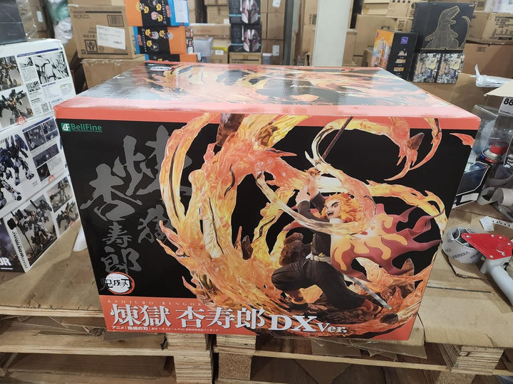 Tina Art Demon Slayer Kimetsu no Yaiba: Kyojuro Rengoku DX Ver Figu...