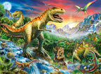 Ravensburger - Dinosaurios - Paquete de 2 rompecabezas de 150 piezas - Piezas XXL para un montaje más fácil - Imágenes espaciales impresionantes y atrevidas - Calidad premium - Regalo ideal
