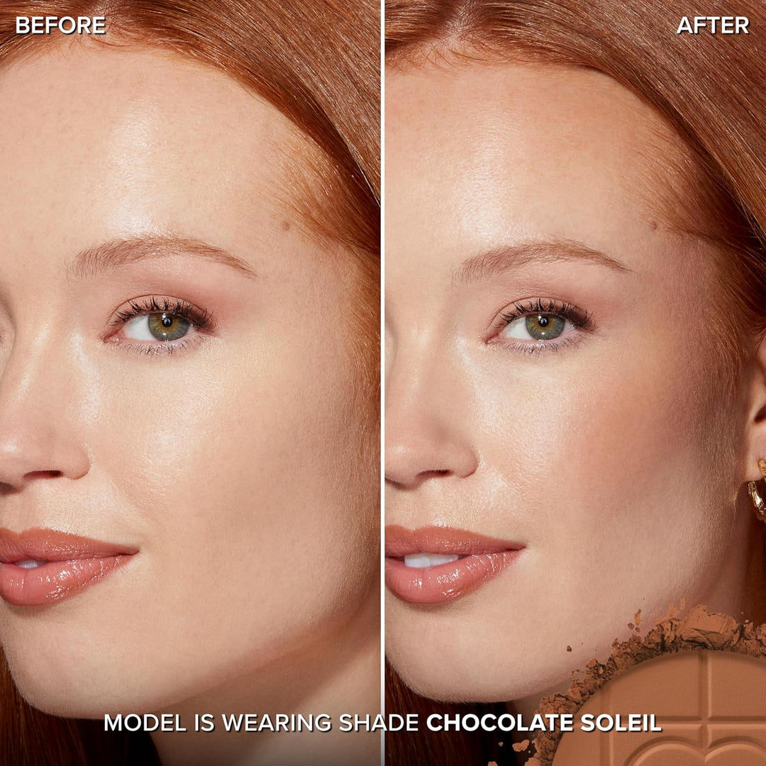 Too Faced Chocolate Soleil Matte Blurring Bronzer | Polvo bronceado...
