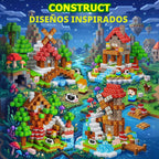 Bloques de construcción magnéticos para niños, juego de 100 cubos