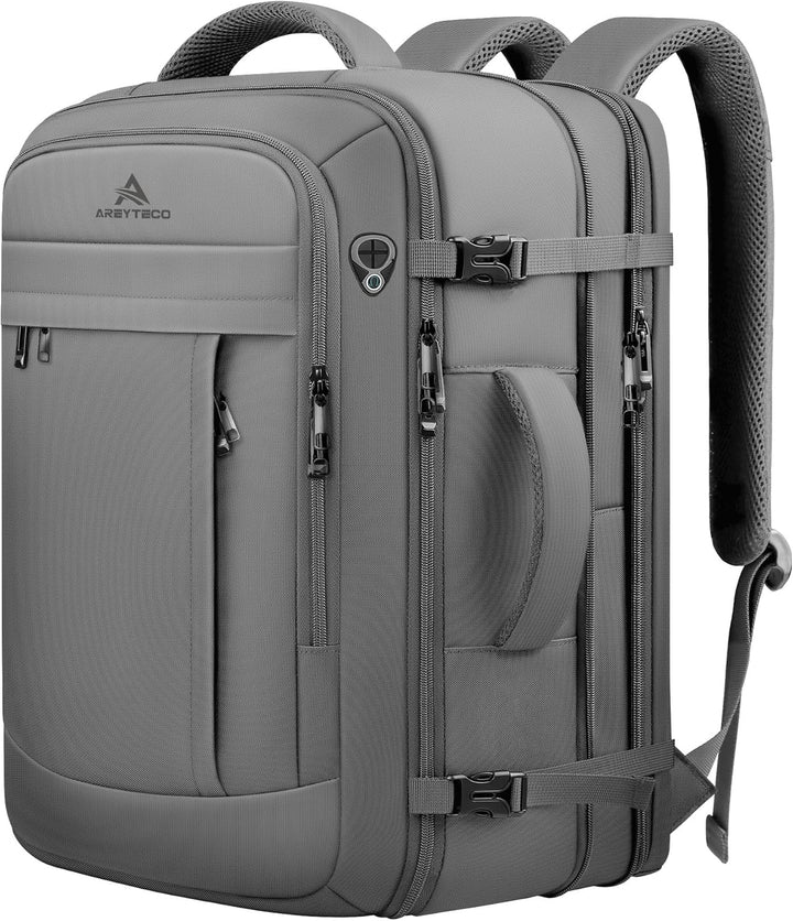AREYTECO Mochila de viaje para laptop de 60 L para hombres, mochila...