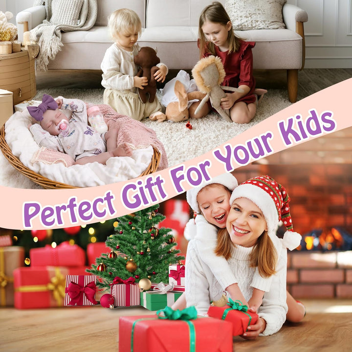 Milidool Muñecas de bebé Reborn de 20 pulgadas, lindo vinilo suave,...