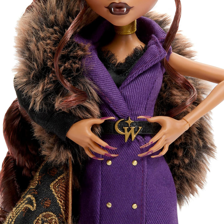 Monster High Muñeca, Clawdeen Wolf House of Wolf coleccionable con...