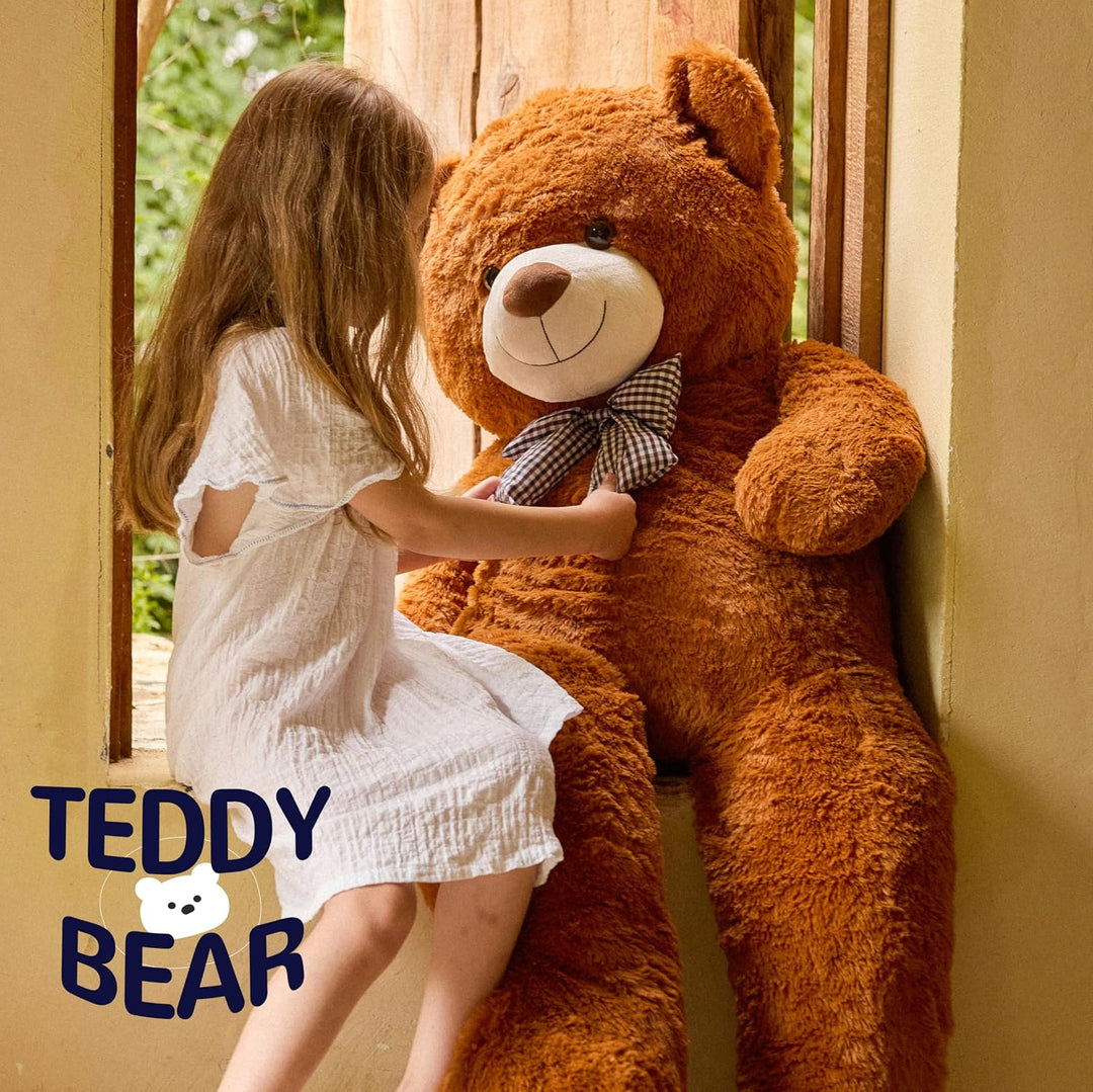 Oso de peluche gigante grande de 47 pulgadas, animales de peluche,...