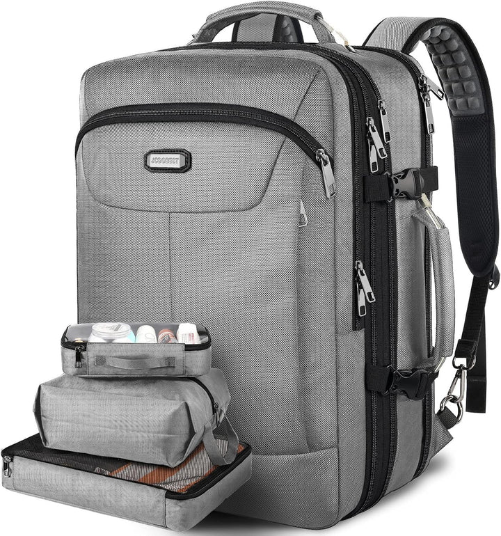 VECKUSON 50L Carry-On Backpack, TSA Approved for Flights, Extra Lar...