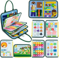 BONNYCO - Tabla de actividades para niños de 1 a 4 años con 8 tablas
