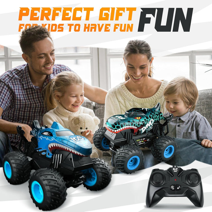BEZGAR Monster Truck Toys - Camiones monstruo a control
