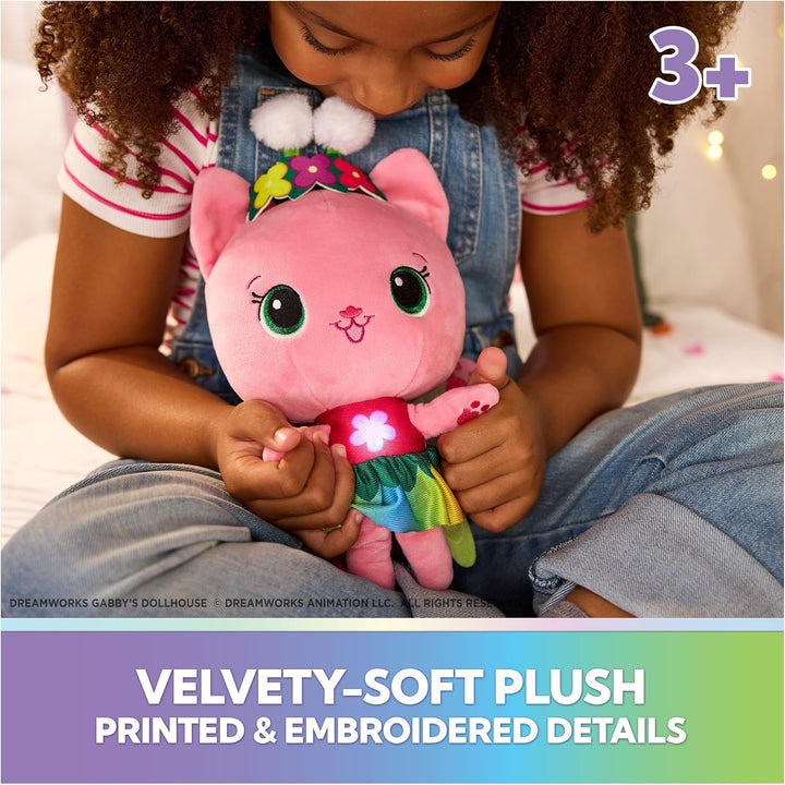 Gabby\u2019s Dollhouse Fairylandia Oficial Rainbow Light-Up Kitty F...
