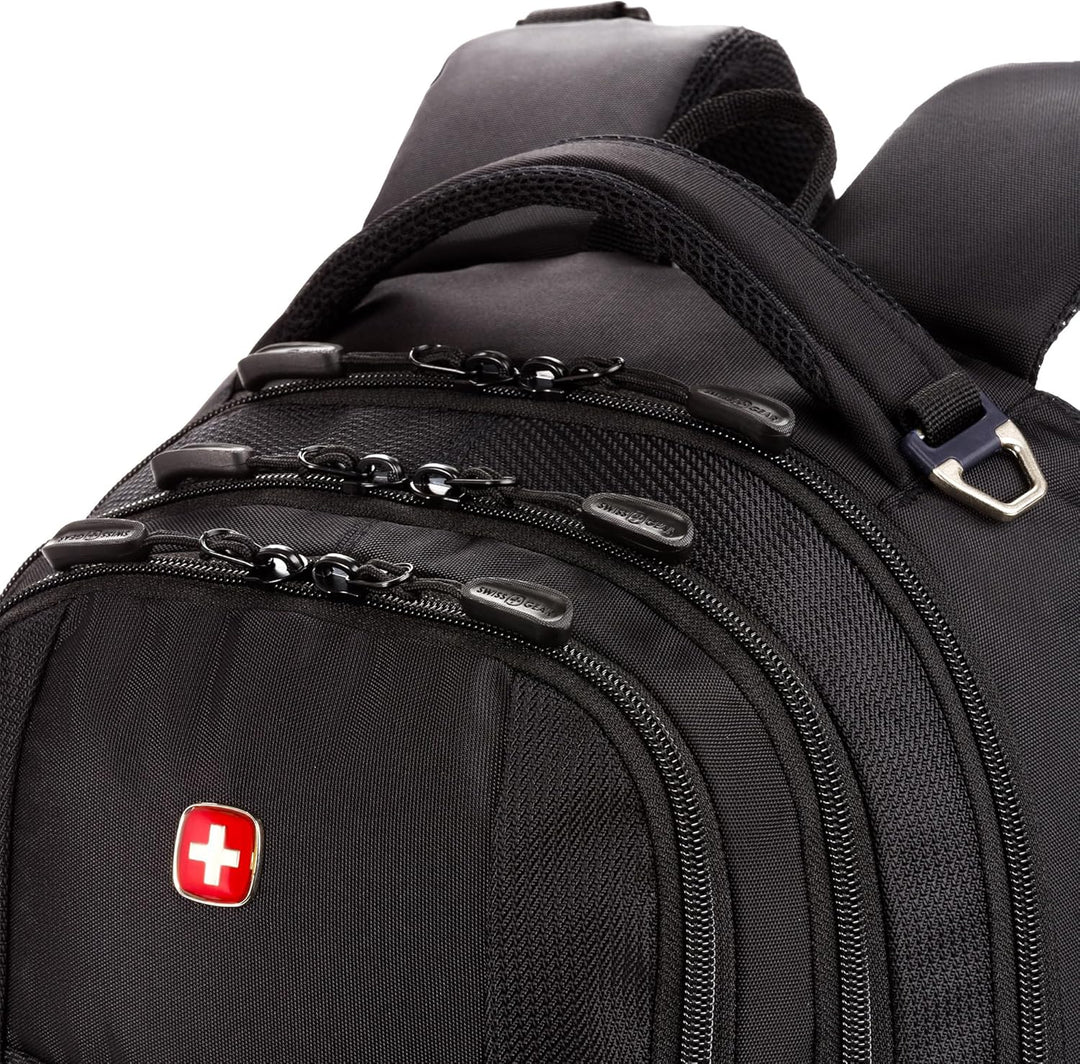 SwissGear - Mochila para laptop Cecil 5505, Negro -
