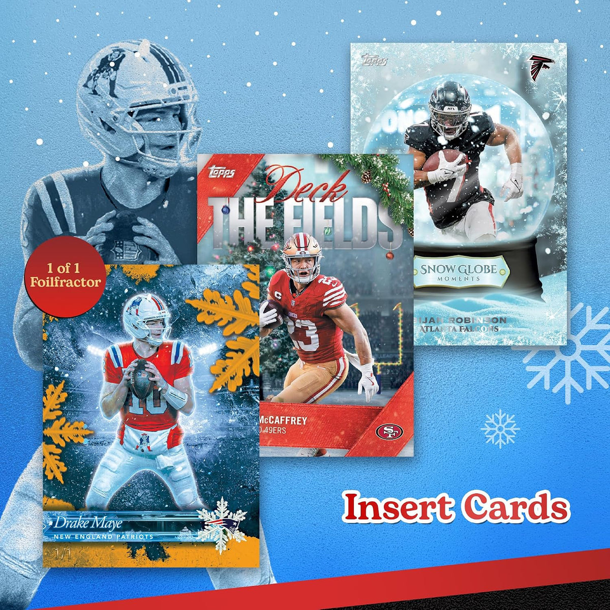 Topps Holiday Football 2026 - Sellado de fábrica - Mega Box