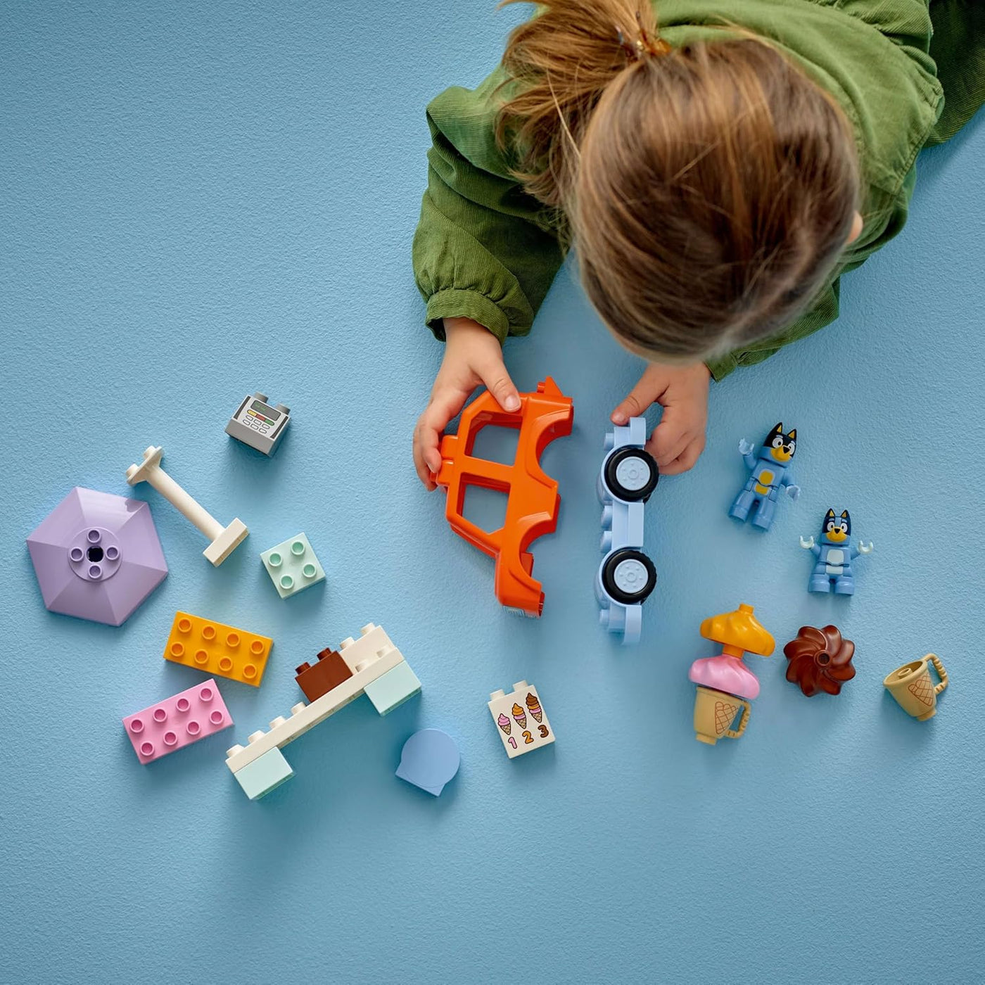 LEGO Bluey Bluey and Ice Cream Adventure Toy, juguete educativo, re...