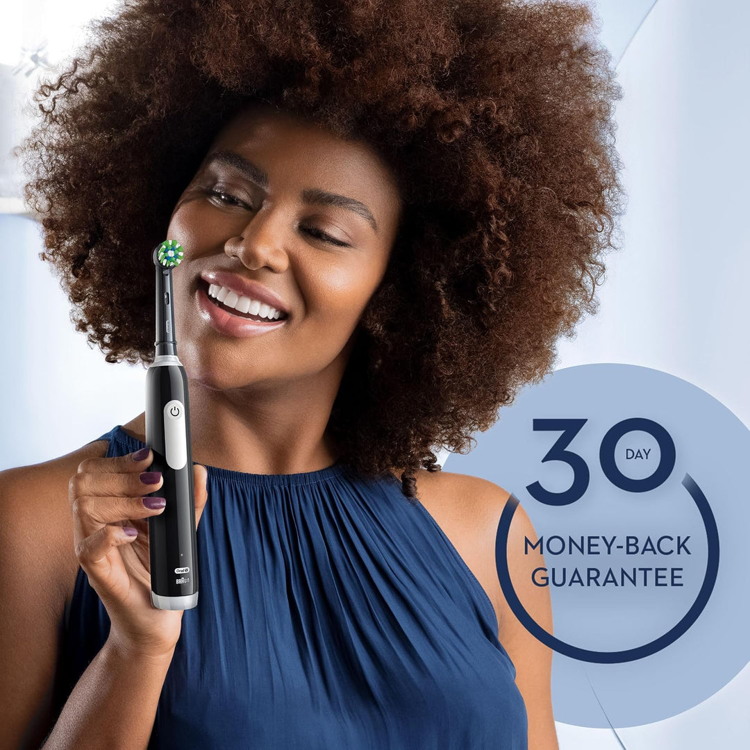 Oral-B Cepillo de dientes eléctrico recargable Pro 1000, color negro