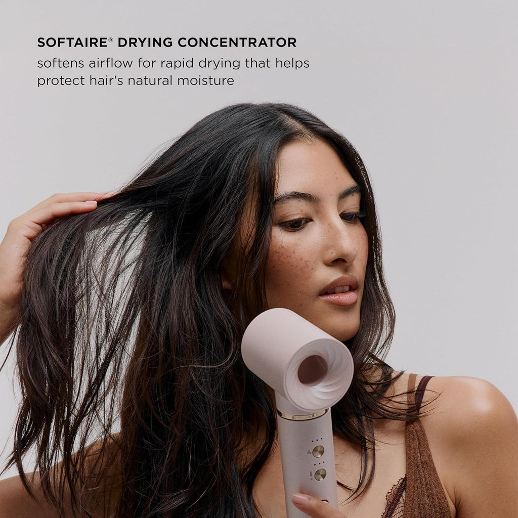 T3 AIRE 360 Multi-Styler & Blowout System, cepillo secador de pelo, cepillo redondo ovalado Air Styler auto-rizador con cerámica coreana CeraGloss, Cool Shot, herramienta de viaje de doble voltaje