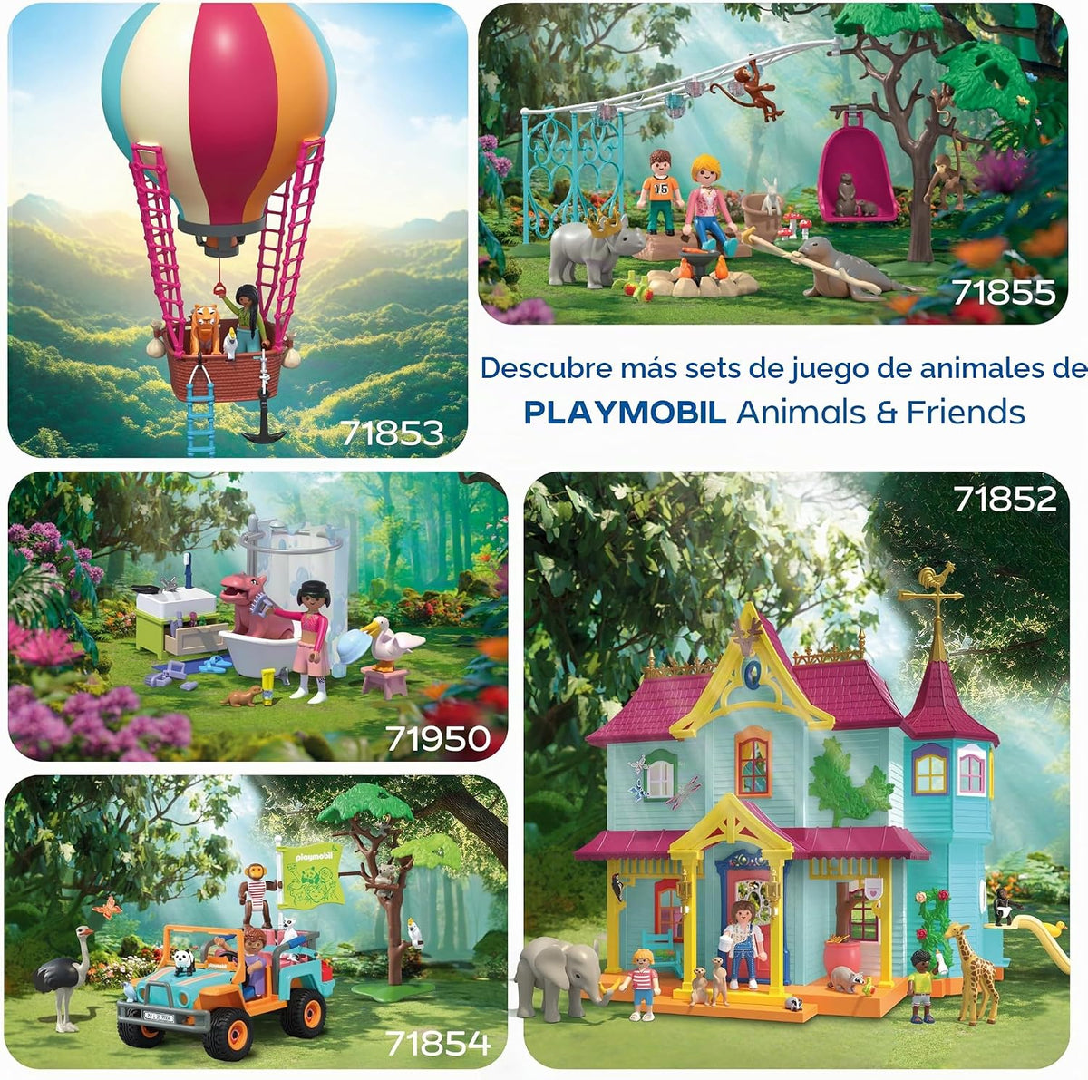 Playmobil Zoo: Aventura en la selva