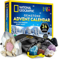 National Geographic 2026 Calendario de Adviento de Piedras Preciosas con 24 Gemas para Niños