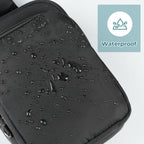 BROADREAM Bolso bandolera con cierre antirrobo, bloqueo RFID y resistente al agua para viajes, trabajo y deportes