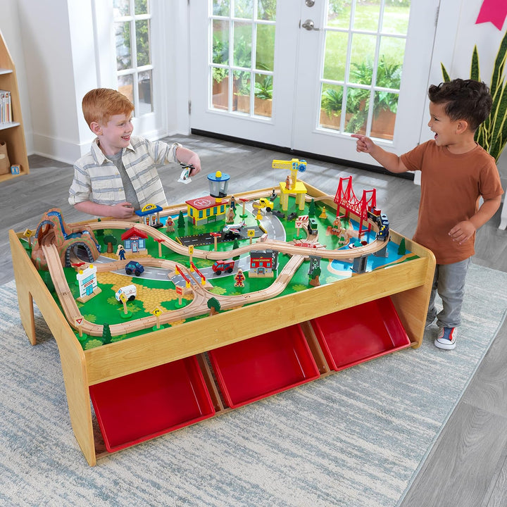 KidKraft, Mesa y Set de Tren de cataratas