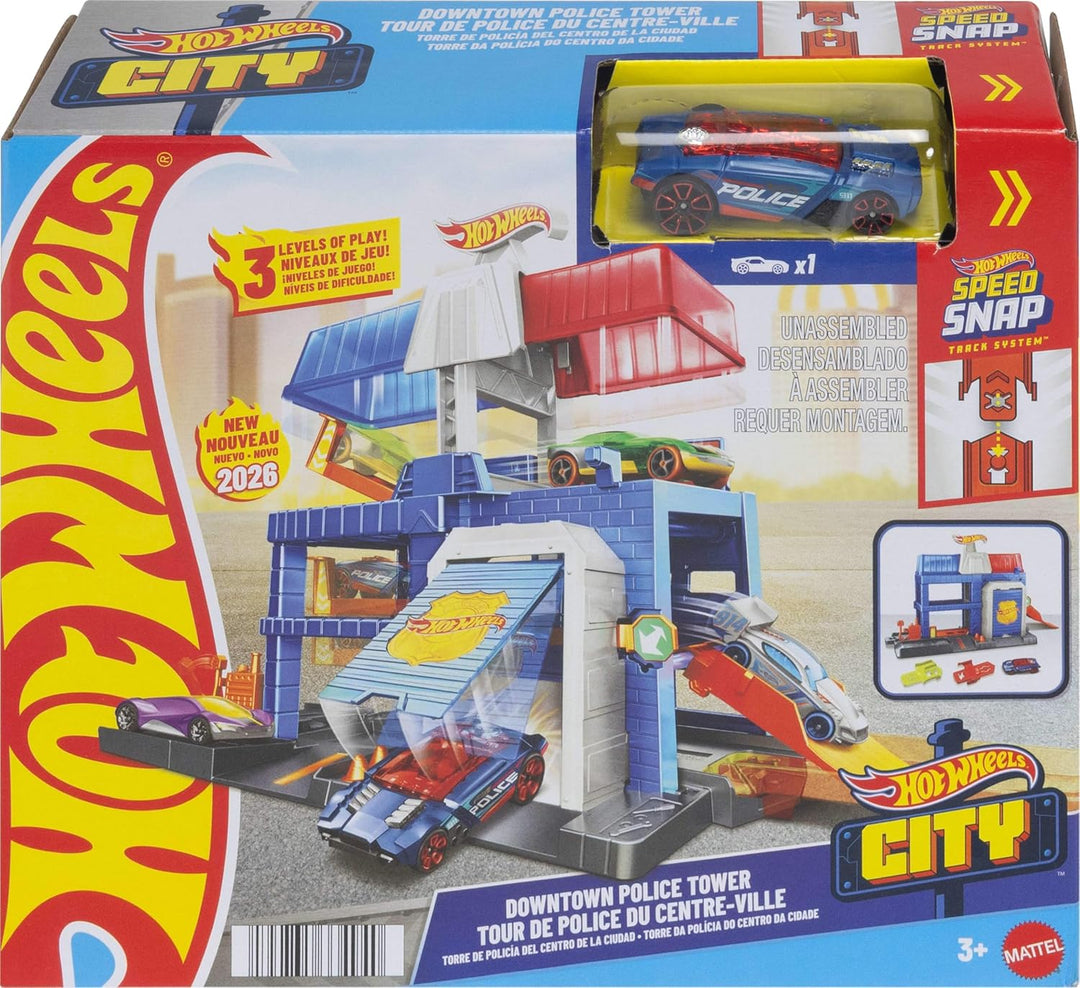 Hot Wheels City Torre de Policía del Centro