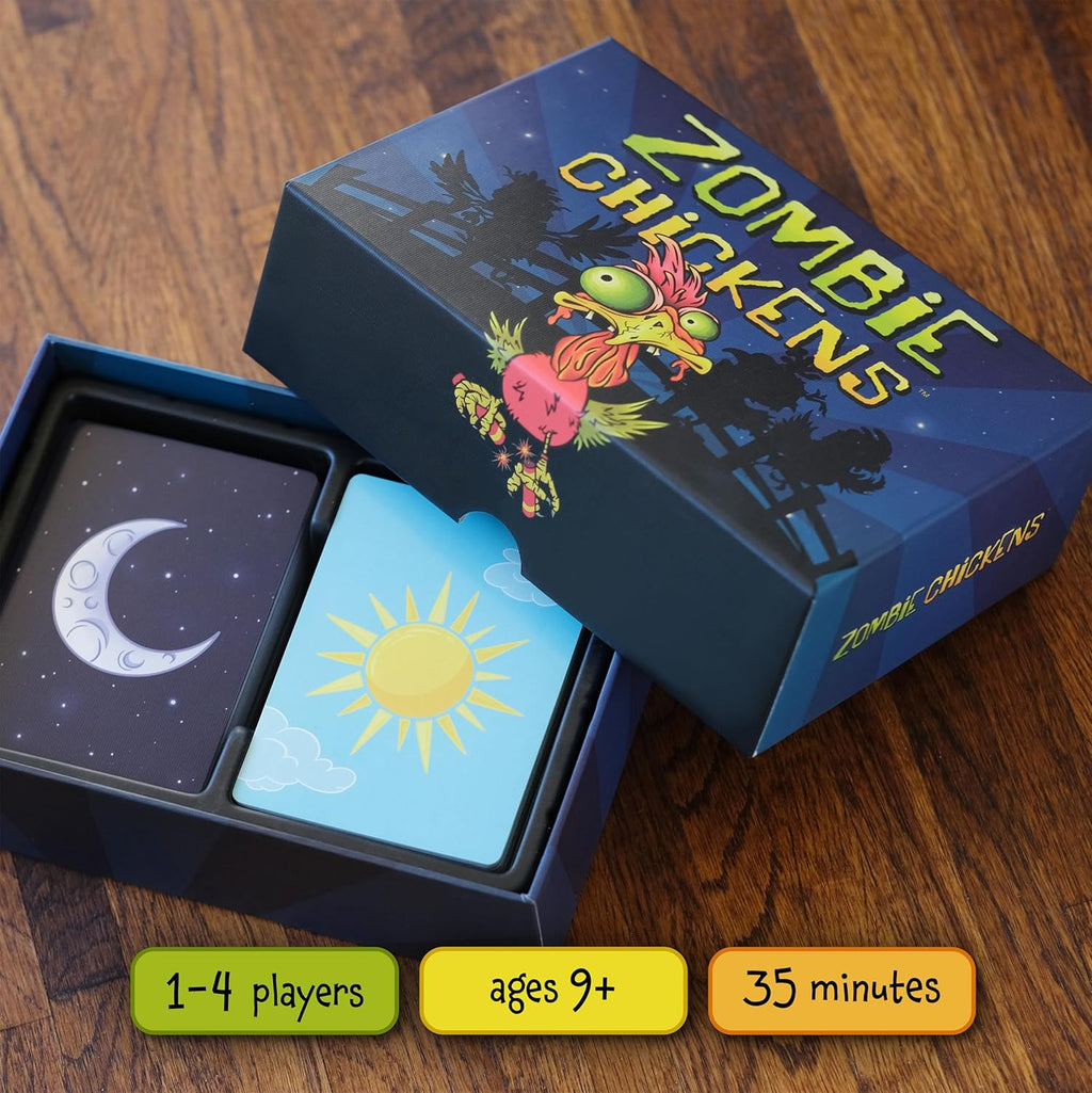 Zombie Chickens - Divertidos juegos de cartas familiares