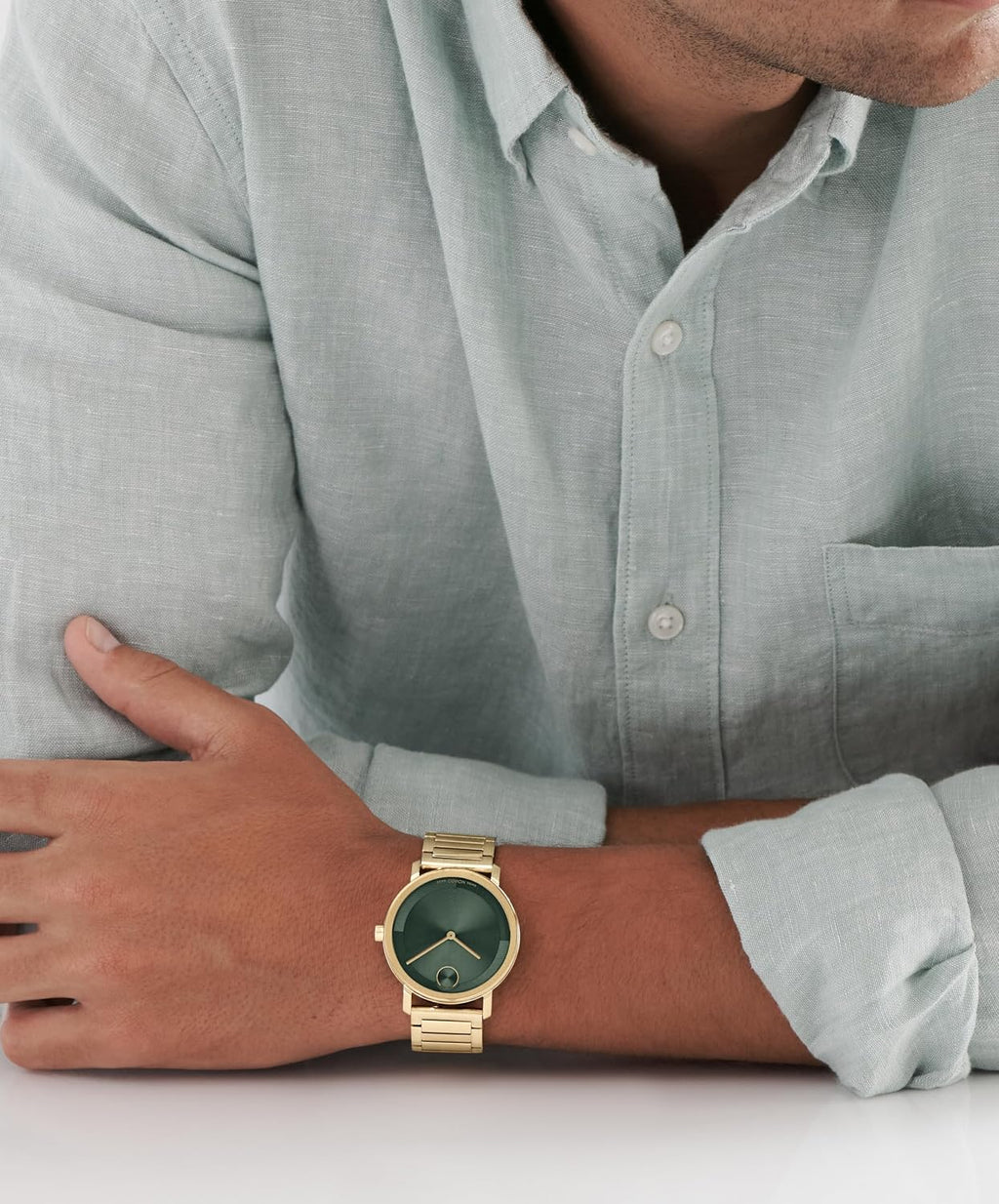 Movado Bold Evolution 2.0 Reloj suizo de cuarzo para hombre de 1.575 in