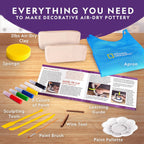 National Geographic Pottery Wheel para Kids Complete Beginner Kit