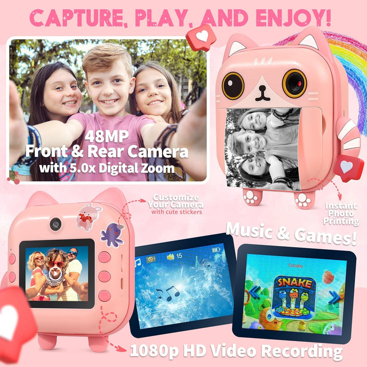 FINcredible Kit Photomaker - Cámara de impresión instantánea para n...