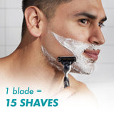 Gillette Mach3 - Recambios de maquinilla de afeitar para hombres, 4...