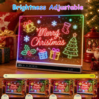 Tablero de dibujo LED de 16 pulgadas recargable iluminado tablero de dibujo