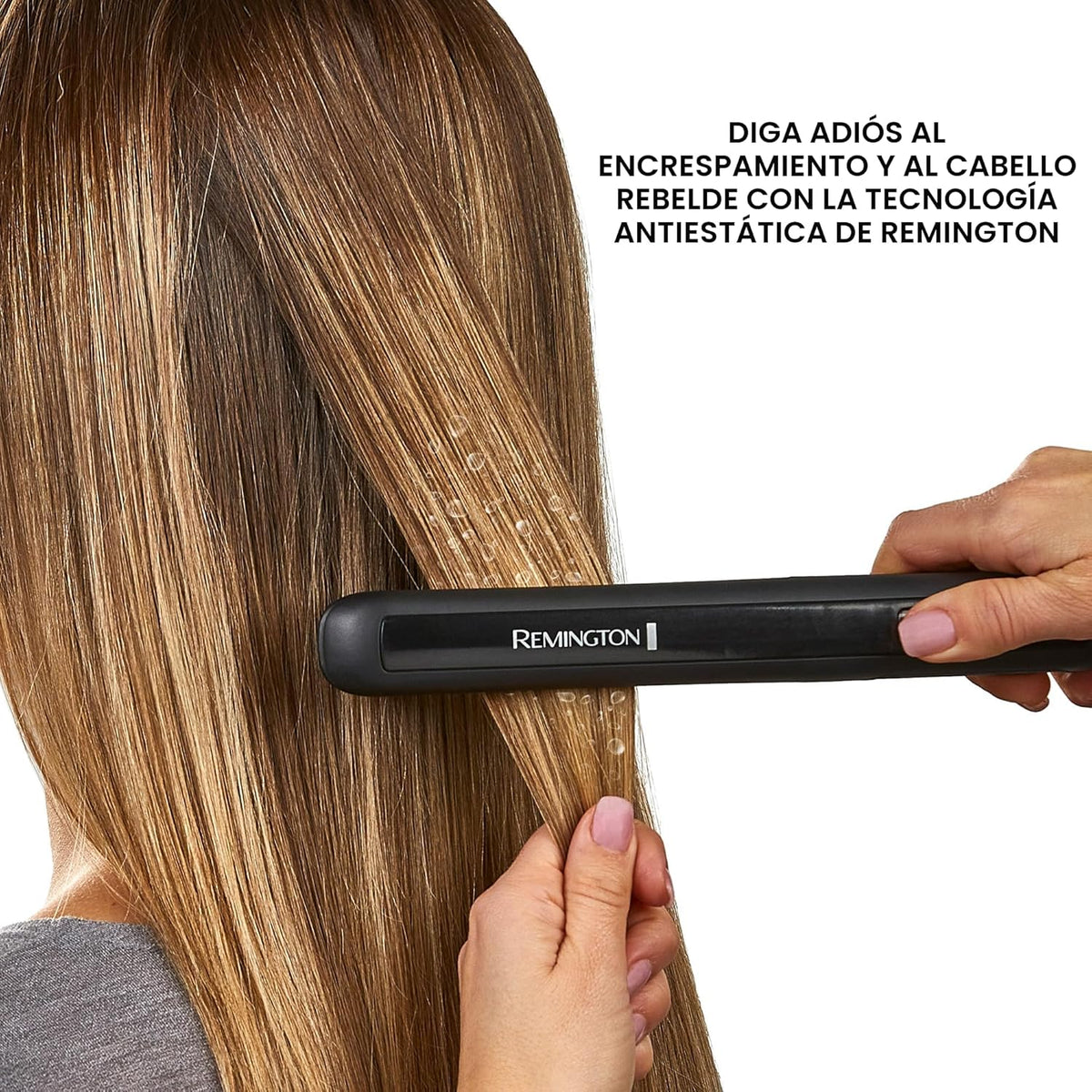 Remington Plancha plana de 1 pulgada, alisador de cabello con tecno...